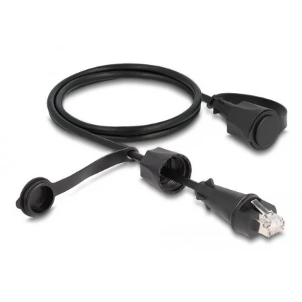 Ethernetkaapeli RJ45 Cat.6 STP suojakorkilla ulkokäyttöön IP68 3m