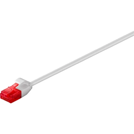 Ethernetkaapeli slim 3.6mm Cat6 U/UTP harmaa 3m