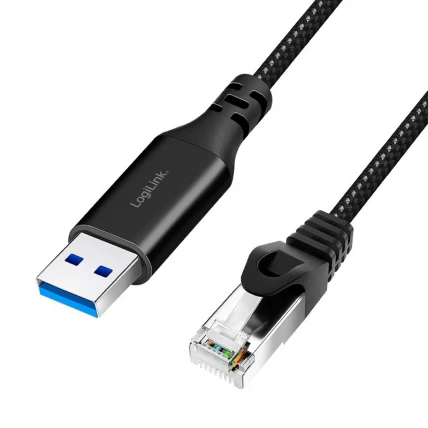 USB 3.0 Ethernet RJ45 kaapeli 1 Gbps, 3m