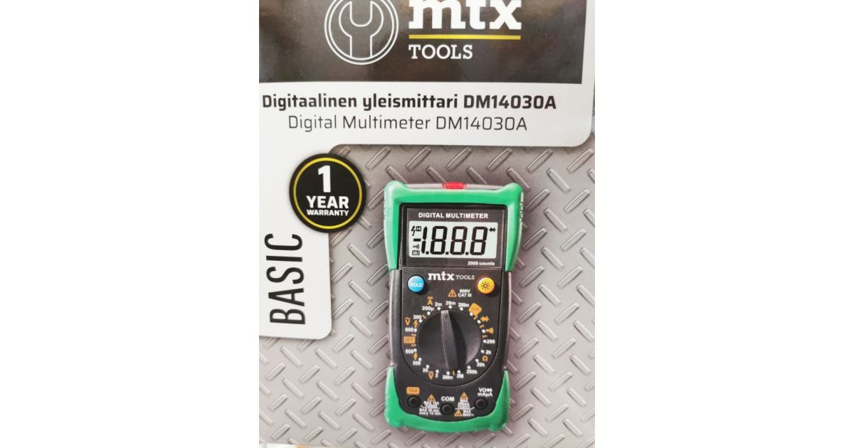 MTX Tools yleismittari DM14030A | Triosoft Oy