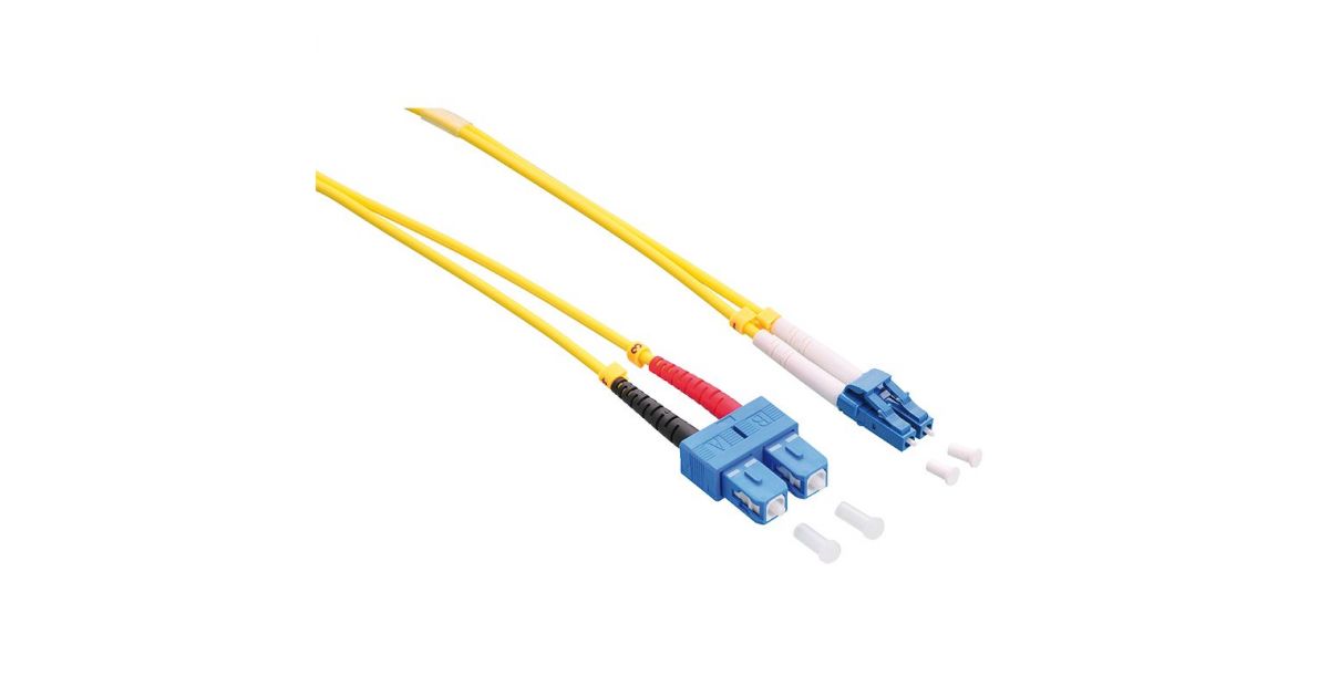 LogiLink 2m, LC - LC cavo InfiniBand e in fibra ottica Blu (Logilink