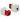 Delock Keystone Module RJ45 jack > LSA Cat.6 UTP red