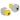 Delock Keystone Module RJ45 jack > LSA Cat.6 UTP yellow