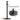 Kaiuttimen lattiateline SONOS ERA 100- ja 300-kaiuttimille, 682–1068 mm, max 5 kg, musta