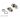 Delock liitin DC 5,5 x 2,5 x 9,5 mm naaras Bulkhead juotettava