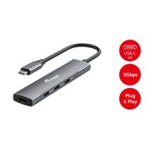 USB-C 4-porttinen (4 x USB-C) USB 3.2 Gen 1 hub