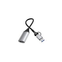 USB-HDMI-sovitin, USB-C- ja USB-A-HDMI