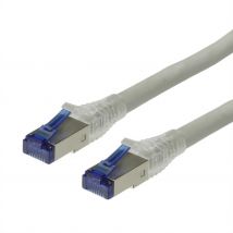 Ethernetkaapeli Cat.6A S/FTP LSOH, harmaa, 90 m