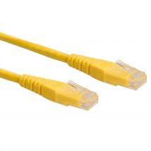 Ethernetkaapeli Cat6 U/UTP keltainen 15m