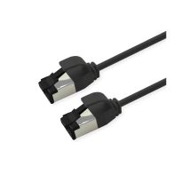 Cat 8.1 U/FTP SLIM ethernetkaapeli 1,00 m, musta