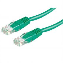 Ethernetkaapeli Cat6 U/UTP vihreä 0,5m