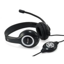 USB kuulokkeet mikrofonilla, mykistystoiminto