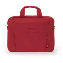 Dicota Eco Slim 13-14,1" (33cm-35,8cm) laukku kannettavalle tietokoneelle, punainen