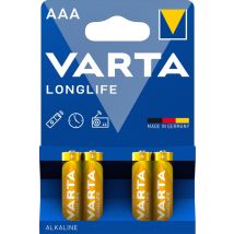 Varta Longlife LR03/AAA (Micro) paristo 4kpl