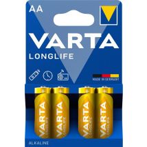 Varta Longlife LR6/AA (Mignon) paristo 4kpl