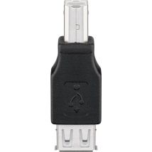 USB 2.0 adapteri naaras A - USB 2.0 uros B