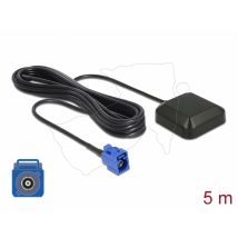 Navilock NL-69AT GNSS GALILEO GPS FAKRA C Jack aktiiviantenni RG 174/U 5 m ulkokäyttöön