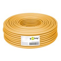 Ethernetkaapeli GHMT-sertifioitu CAT 8.1, S/FTP (PiMF), keltainen, 25m