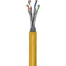 Ethernetkaapeli GHMT-sertifioitu CAT 8.1, S/FTP (PiMF), keltainen, 25m