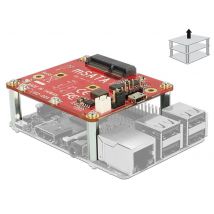 Delock Converter Raspberry Pi USB Micro-B naaras / USB pin header> mSATA 6 Gb / s