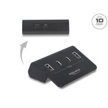 Delock USB 10 Gbps hubi 2xUSB-C + 2xUSB-A