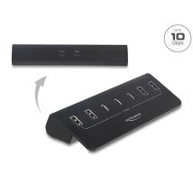 Delock USB 10 Gbps hubi 3xUSB-C + 4xUSB-A