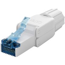 Työkaluvapaa RJ45 pikaliitin Cat 6A UTP suojaamaton
