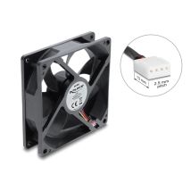 Delock Axial tuuletin 48 V 4-pin PWM, 92 x 92 x 25 mm