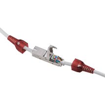 Työkaluvapaa ethernet kaapeliliitin CAT 6, STP suojattu