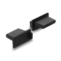 Delock USB-A pölysuoja silikonia musta 10kpl