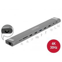 Ohut USB Type-C™ -telakointiasema 4K - HDMI / USB 3.0 / LAN / SD / PD 3.0