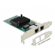 Delock PCI Express x1 -kortti 2 x RJ45 Gigabit LAN i350