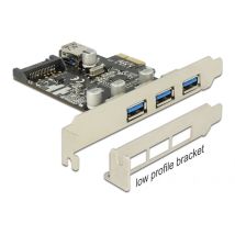 Delock USB 5Gbps 3+1-port PCIE lisäkortti