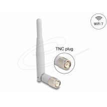 Delock WiFi 7 -antenni TNC-pistoke 2 - 3 dBi 13,5 cm monisuuntainen kallistusnivelellä harmaa