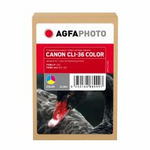 Agfaphoto Canon CLI-36 yhteensopiva mustepatruuna 4-väri