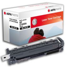 AGFAPHOTO HP CF400A (201A) musta laserkasetti