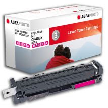 AGFAPHOTO HP CF403X(201X) yht.sopiva laserkasetti, magenta