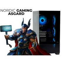 Nordic Gaming Asgard Thor V8 AMD CPU Ryzen 7 7800X3D - 32GB DDR5 - RTX 5070 12GB - 1TB M.2 SSD - 750W PSU