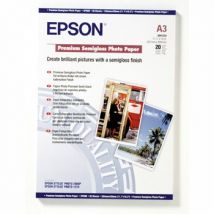 Epson Premium Semigloss Photo Paper, DIN A3, 251 g/m², 20 arkkia