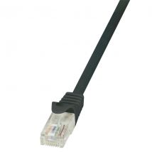 Ethernetkaapeli Cat6 U/UTP musta 3m