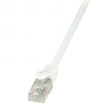 Ethernetkaapeli Cat6 U/UTP valkoinen 0,5m