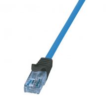 Ethernetkaapeli Premium, Cat.6A, U/UTP, 10G/PoE/HDBT, sininen, 5 m