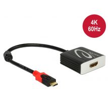 Delock USB-C / Thunderbolt 3 uros - HDMI naaras adapteri