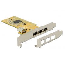 Delock FireWire A 400 Mbps 3+1-port PCI lisäkortti