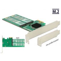 Delock PCIE x2 - 4 x M.2 SATA lisäkortti