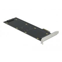 Delock PCIE x4 4x2,5" SATA HDD/SSD RAID lisäkortti