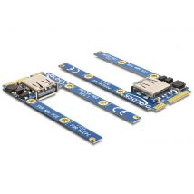 Delock Mini PCIe I/O 1 x USB 2.0 A-naaras