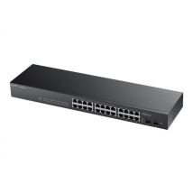 ZyXEL GS1900-24 V2 Gigabit 24-port + 2 x Gigabit SFP hallinnoitu kytkin