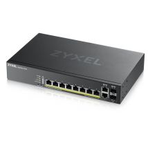 ZYXEL GS2220-10HP 8-PORT GBE L2 POE SWITCH WITH GBE UPLINK