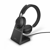 Jabra Evolve2 65 MS Stereo Bluetooth Link380c +latausteline kuulokemikrofoni
